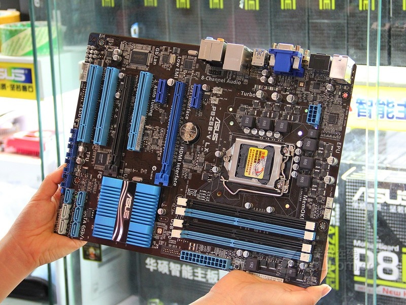 ASUS P8Z68-V LX Motherboard LGA1155 Chipset Intel Z68 DDR3 VGA With I/O Shield